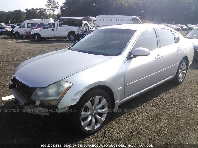 JNKAY01F37M455071 - 2007 INFINITI M35 SPORT SILVER photo 2