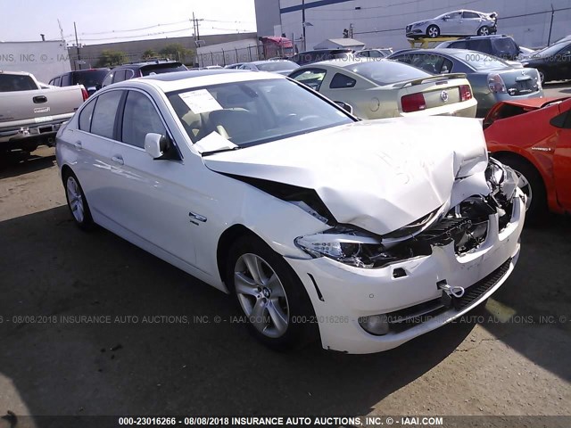 WBAXH5C52CDW10469 - 2012 BMW 528 XI WHITE photo 1