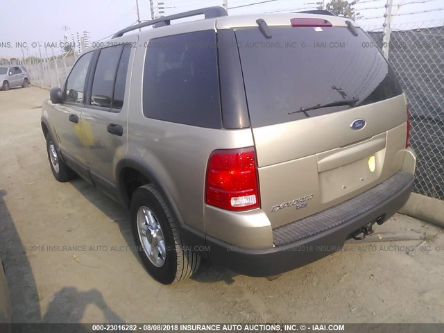 1FMZU63K63ZA80749 - 2003 FORD EXPLORER XLT/XLT SPORT/NBX Qəhvəyi foto 3