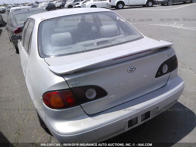 1NXBR12E31Z461549 - 2001 TOYOTA COROLLA CE/LE/S SILVER photo 3