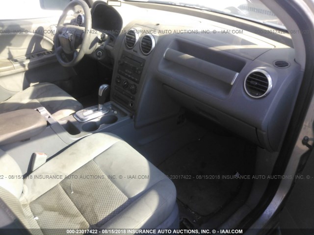 1FMZK01166GA44170 - 2006 FORD FREESTYLE SE Pewter photo 5