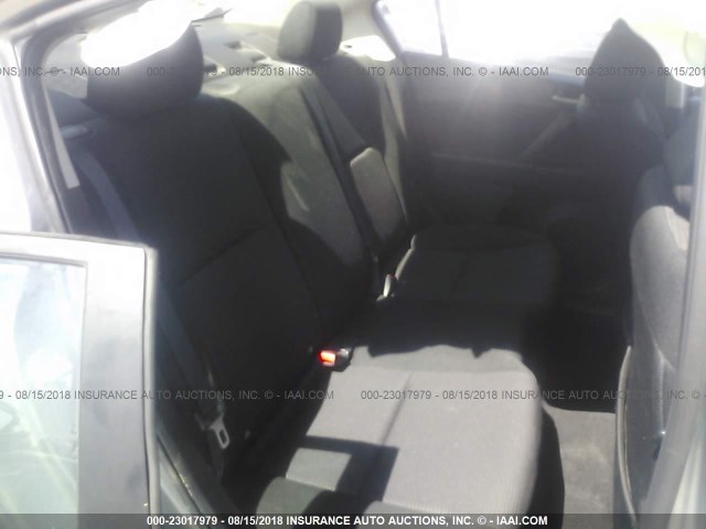 JM1BL1UPXD1852689 - 2013 MAZDA 3 I GRAY photo 8