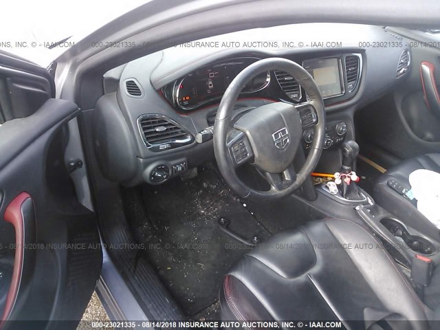 1C3CDFEB3FD213223 - 2015 DODGE DART GRAY photo 5