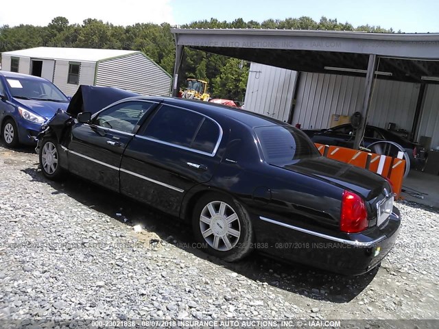 1LNHM84W77Y635499 - 2007 LINCOLN TOWN CAR EXECUTIVE L BLACK photo 3