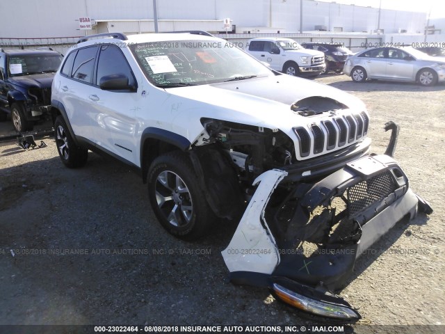 1C4PJMBS8FW653490 - 2015 JEEP CHEROKEE TRAILHAWK 白色 照片 1