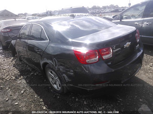 1G11A5SL2EF276408 - 2014 CHEVROLET MALIBU LS BLACK photo 3