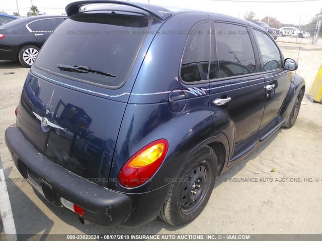 3C8FY68B42T209306 - 2002 CHRYSLER PT CRUISER LIMITED/DREAM CRUISER BLUE photo 4