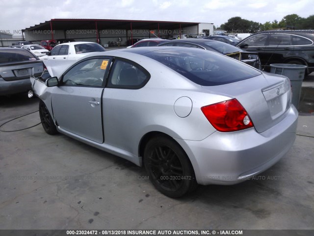 JTKDE177870197644 - 2007 TOYOTA SCION TC Gümüş foto 3