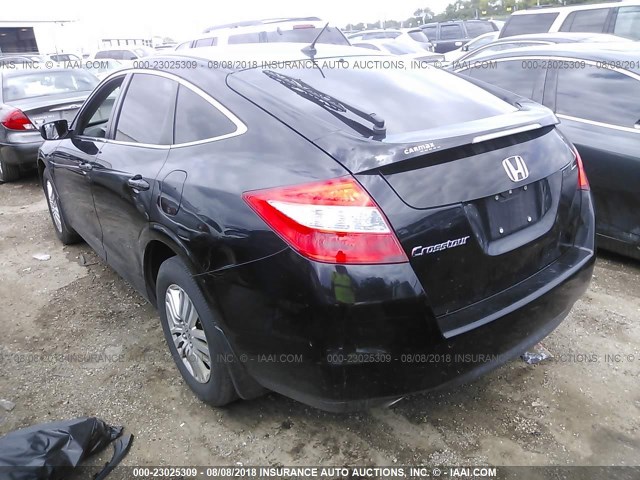 5J6TF3H31CL005605 - 2012 HONDA CROSSTOUR EX BLACK photo 3