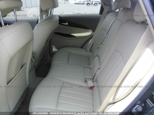 JNKAJ09E98M303605 - 2008 INFINITI EX35 JOURNEY BLACK photo 8