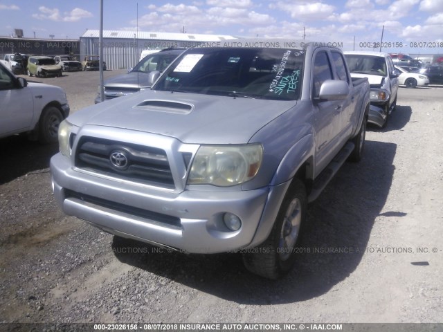 5TEKU72N36Z156590 - 2006 TOYOTA TACOMA DBL CAB PRERUNNER LNG BED SILVER photo 6