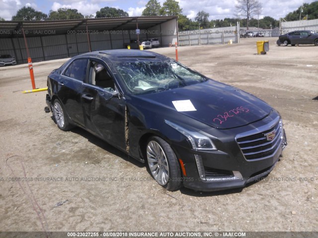 1G6AR5SX8G0118358 - 2016 CADILLAC CTS LUXURY COLLECTION GRAY photo 1