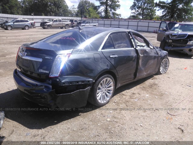 1G6AR5SX8G0118358 - 2016 CADILLAC CTS LUXURY COLLECTION GRAY photo 4