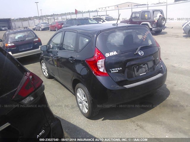 3N1CE2CP7GL405078 - 2016 NISSAN VERSA NOTE S/S PLUS/SV/SL/SR BLACK photo 3