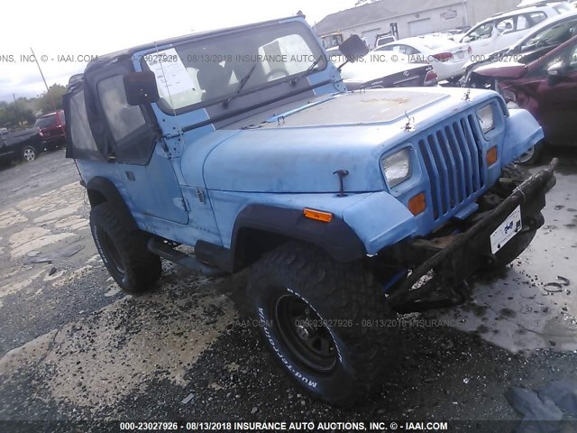 2BCCL81J8HB511820 - 1987 JEEP WRANGLER BLUE photo 1