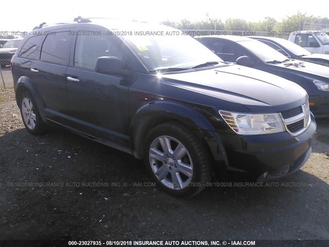 3D4PH6FV5AT110613 - 2010 DODGE JOURNEY R/T BLACK photo 1