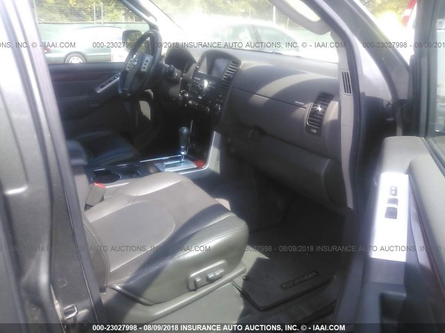 5N1AR18B18C646837 - 2008 NISSAN PATHFINDER S/LE/SE GRAY photo 5