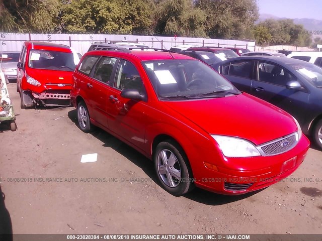 1FAFP36N97W110780 - 2007 FORD FOCUS ZXW/S/SE/SES RED photo 1