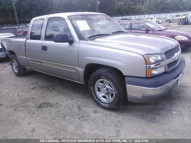 2GCEC19V231256148 - 2003 CHEVROLET SILVERADO C1500 SILVER photo 1