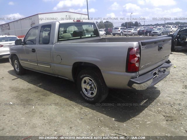 2GCEC19V231256148 - 2003 CHEVROLET SILVERADO C1500 SILVER photo 3