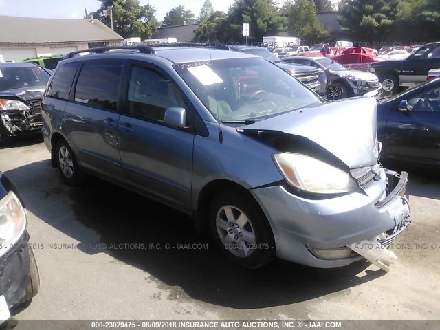 5TDZA23C94S091410 - 2004 TOYOTA SIENNA CE/LE BLUE photo 1