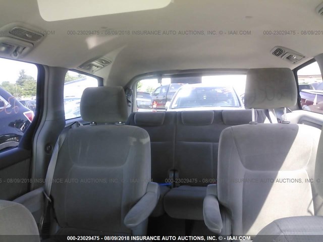 5TDZA23C94S091410 - 2004 TOYOTA SIENNA CE/LE BLUE photo 8