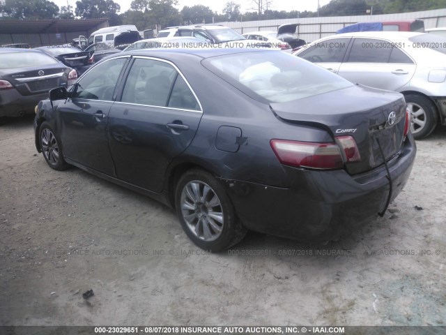 4T1BK46K29U585247 - 2009 TOYOTA CAMRY SE/LE/XLE GRAY photo 3