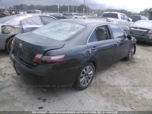4T1BK46K29U585247 - 2009 TOYOTA CAMRY SE/LE/XLE GRAY photo 4