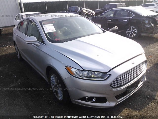 3FA6P0K99GR119036 - 2016 FORD FUSION TITANIUM SILVER photo 1