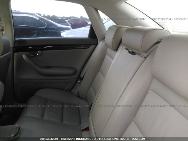 WAUAF78E57A059638 - 2007 AUDI A4 2/TURBO GRAY photo 8