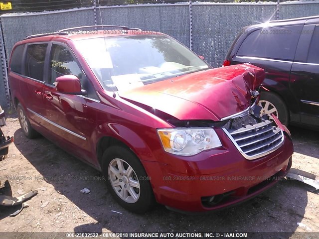 2A8HR54119R514234 - 2009 CHRYSLER TOWN & COUNTRY TOURING RED photo 1