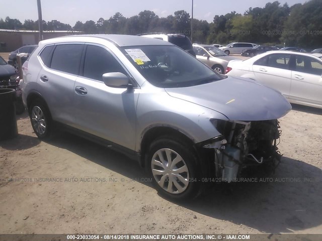 KNMAT2MT9GP598408 - 2016 NISSAN ROGUE S/SL/SV SILVER photo 1