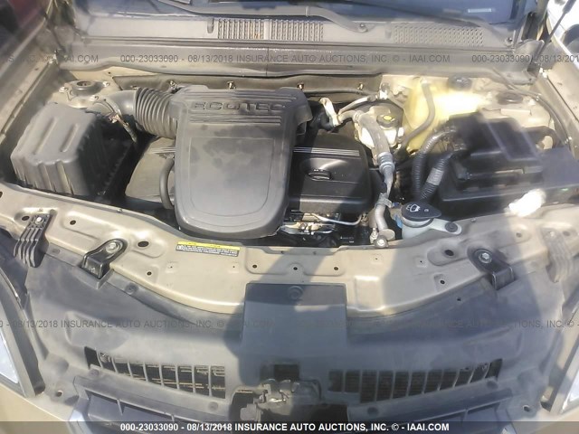 3GSCL33P48S618963 - 2008 SATURN VUE XE GOLD photo 10