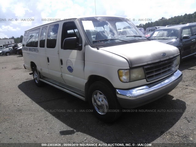 1FBJS31H4SHB03306 - 1995 FORD ECONOLINE E350 SUPER DUTY WHITE photo 1