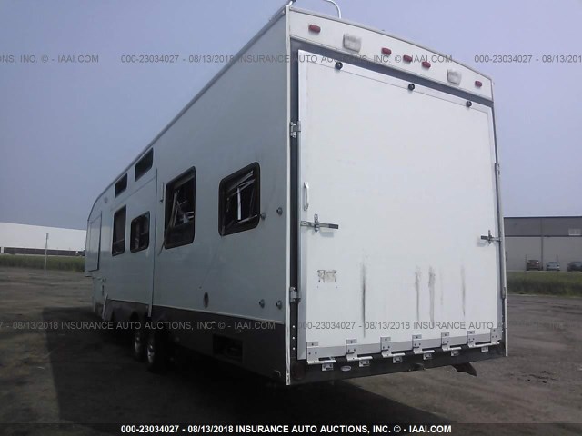 4YDF362328F810652 - 2008 KEYSTONE FUZION 362  WHITE photo 3