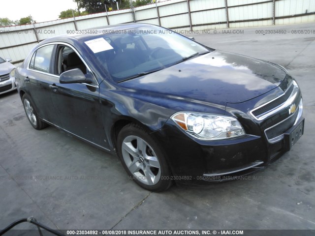 1G1ZH57B09F145630 - 2009 CHEVROLET MALIBU 1LT 黑色 照片 1
