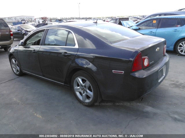 1G1ZH57B09F145630 - 2009 CHEVROLET MALIBU 1LT 黑色 照片 3