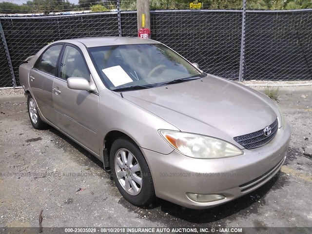 4T1BE32K64U339043 - 2004 TOYOTA CAMRY LE/XLE/SE GOLD photo 1