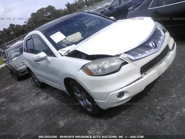 5J8TB18518A015563 - 2008 ACURA RDX TECHNOLOGY WHITE photo 1