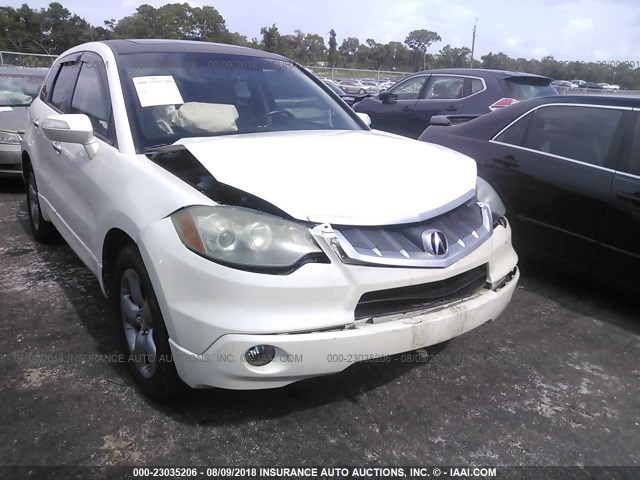 5J8TB18518A015563 - 2008 ACURA RDX TECHNOLOGY WHITE photo 6