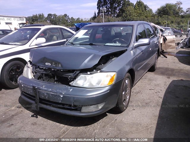 4T1BF28B54U357404 - 2004 TOYOTA AVALON XL/XLS BLUE photo 2