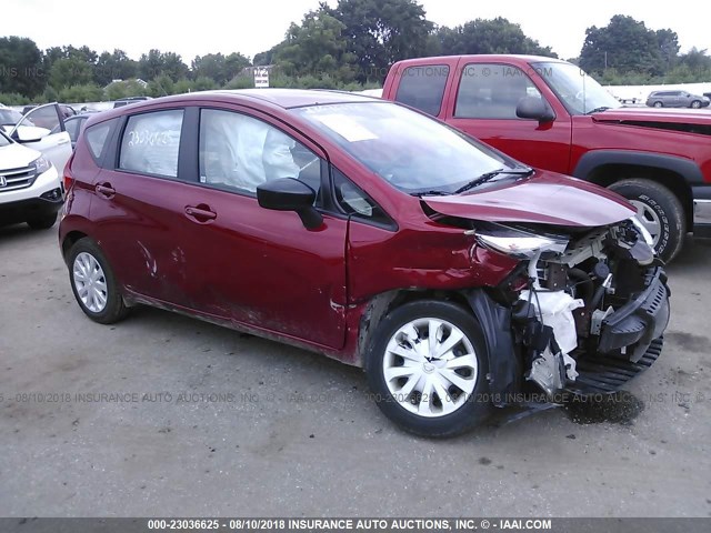 3N1CE2CP4FL431121 - 2015 NISSAN VERSA NOTE S/S PLUS/SV/SL/SR RED photo 1