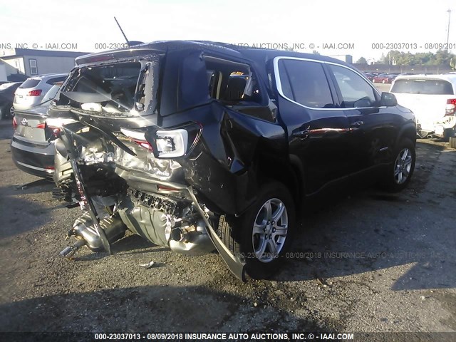 1GKKNRLS3JZ231262 - 2018 GMC ACADIA SLE BLACK photo 4