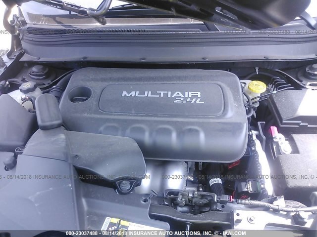 1C4PJLDB0FW530645 - 2015 JEEP CHEROKEE LIMITED შავი ფოტო 10