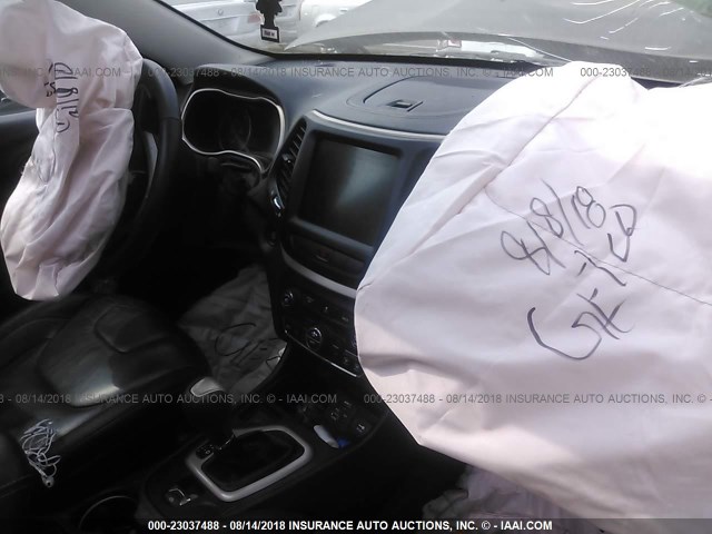 1C4PJLDB0FW530645 - 2015 JEEP CHEROKEE LIMITED შავი ფოტო 5