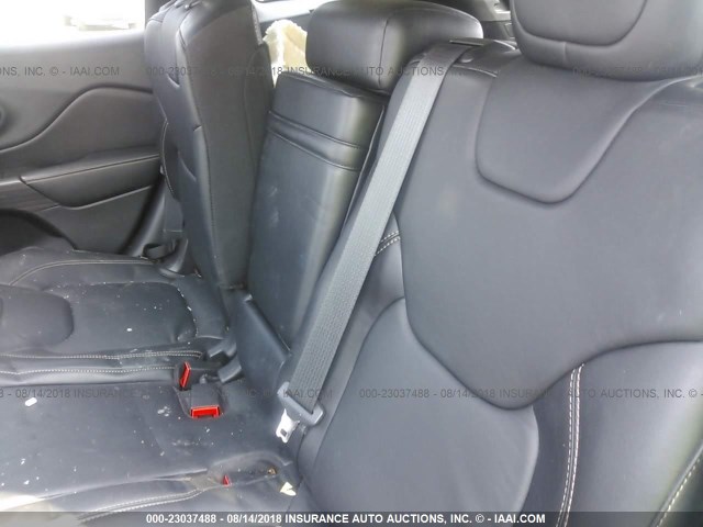 1C4PJLDB0FW530645 - 2015 JEEP CHEROKEE LIMITED შავი ფოტო 8