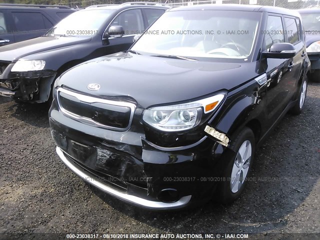 KNDJP3AE6G7016460 - 2016 KIA SOUL EV + BLACK photo 6