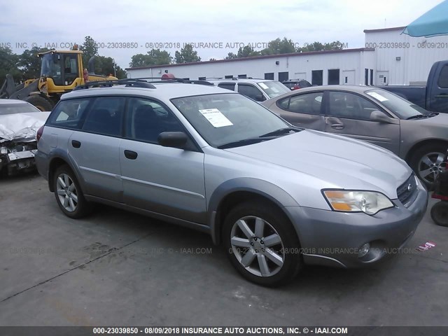 4S4BP61C277342787 - 2007 SUBARU LEGACY OUTBACK 2.5I SILVER photo 1