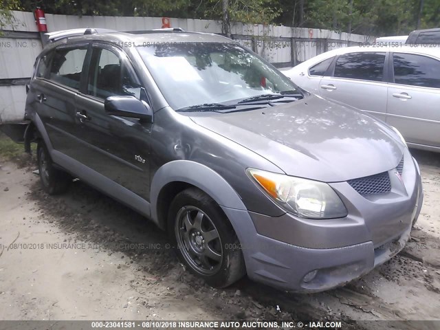 5Y2SL62883Z444023 - 2003 PONTIAC VIBE GRAY photo 1