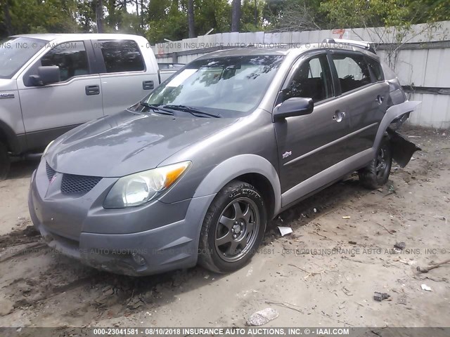 5Y2SL62883Z444023 - 2003 PONTIAC VIBE GRAY photo 2